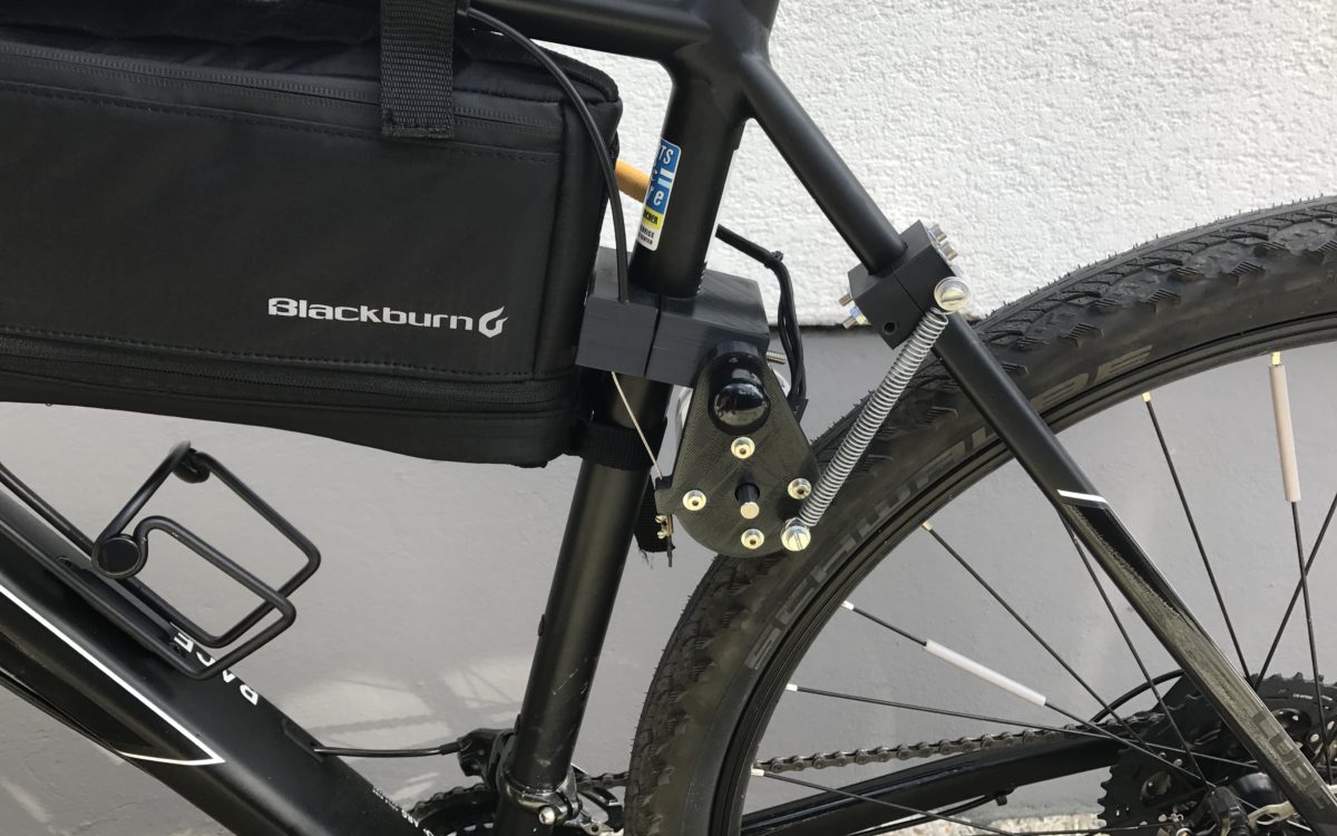 Friction drive for bicycles