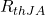 {R_{thJA}