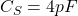 C_S = 4 pF