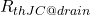 R_{thJC@drain}